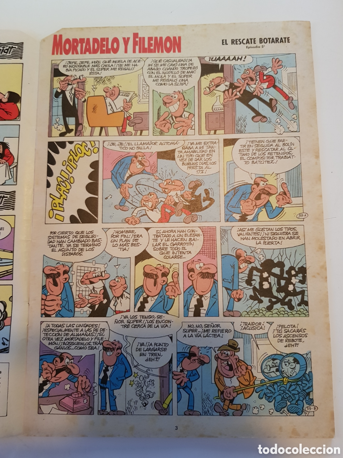 Tebeos: Mortadelo. N.145, ediciones B.S.A. (1987). - Foto 4
