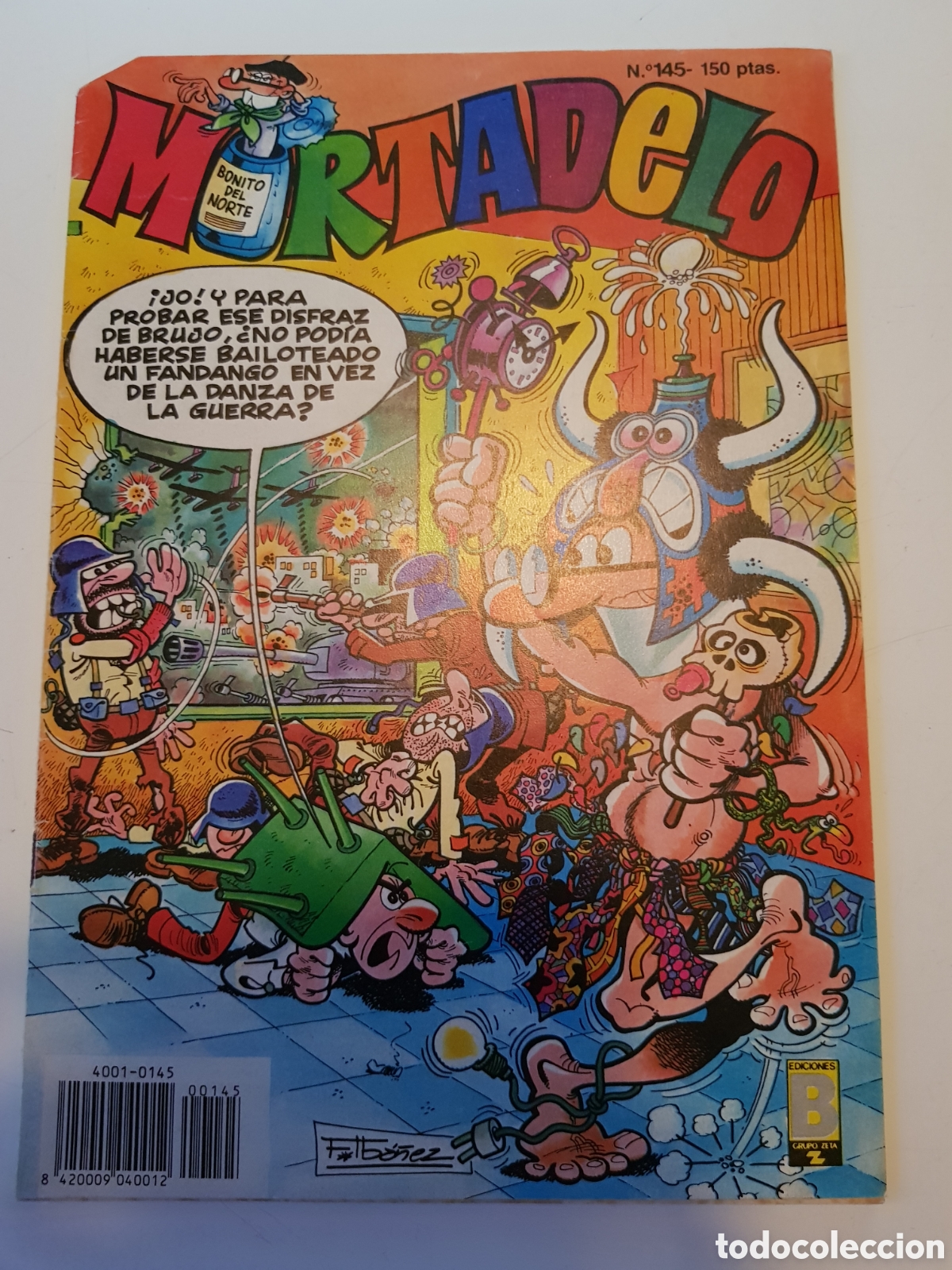 Tebeos: Mortadelo. N.145, ediciones B.S.A. (1987). - Foto 1