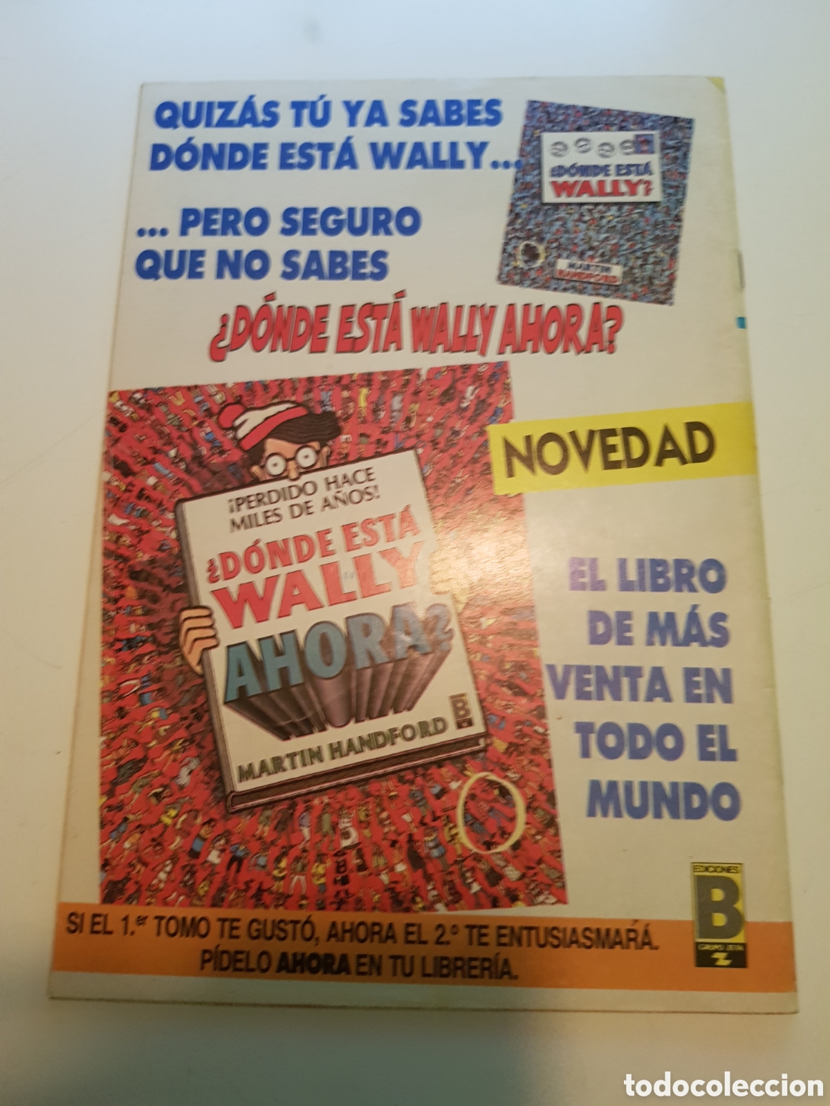 Tebeos: Mortadelo. N.134 Ediciones B.S.A. ( 1987 ). - Foto 2