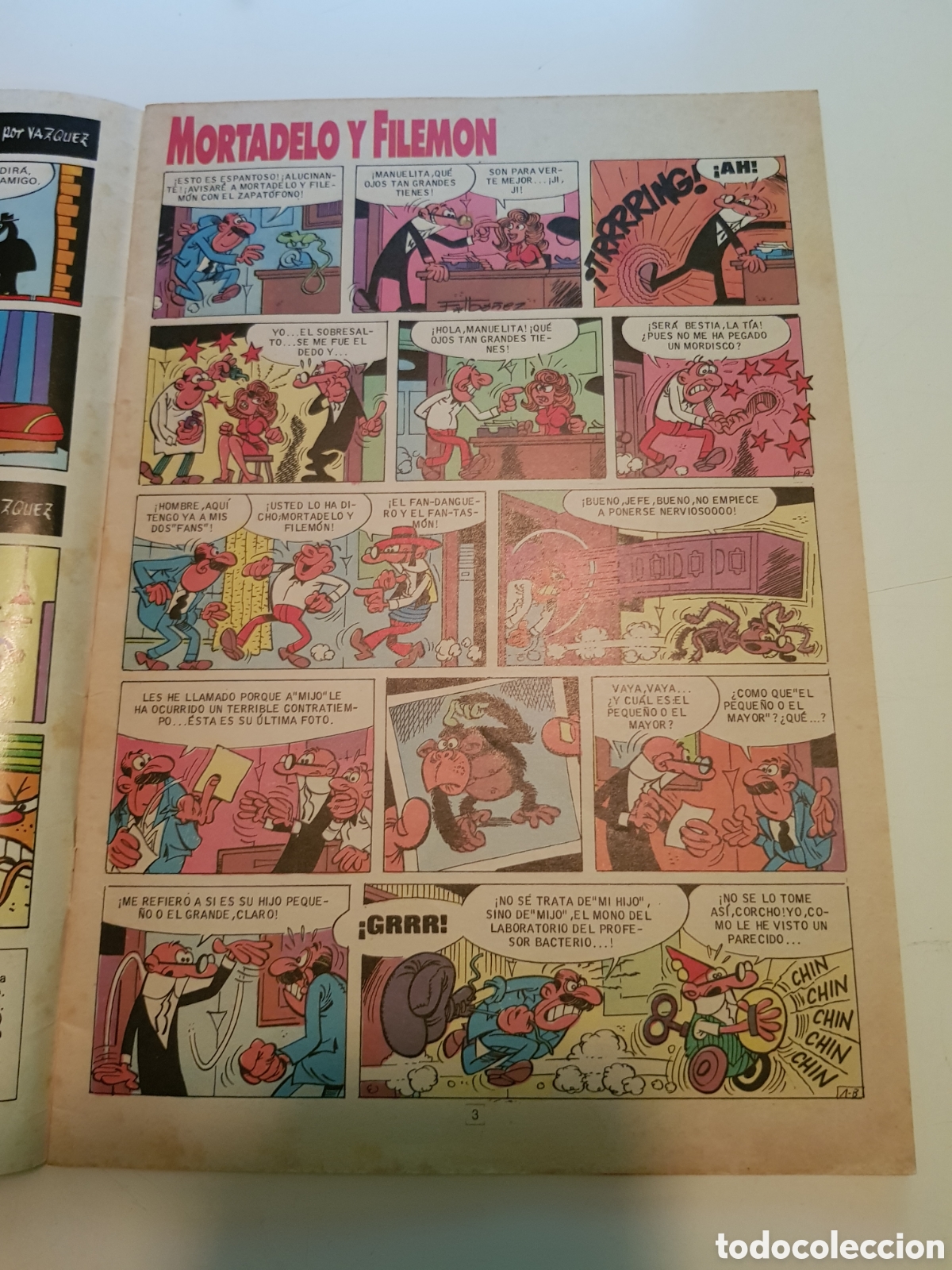Tebeos: Mortadelo. N.134 Ediciones B.S.A. ( 1987 ). - Foto 3