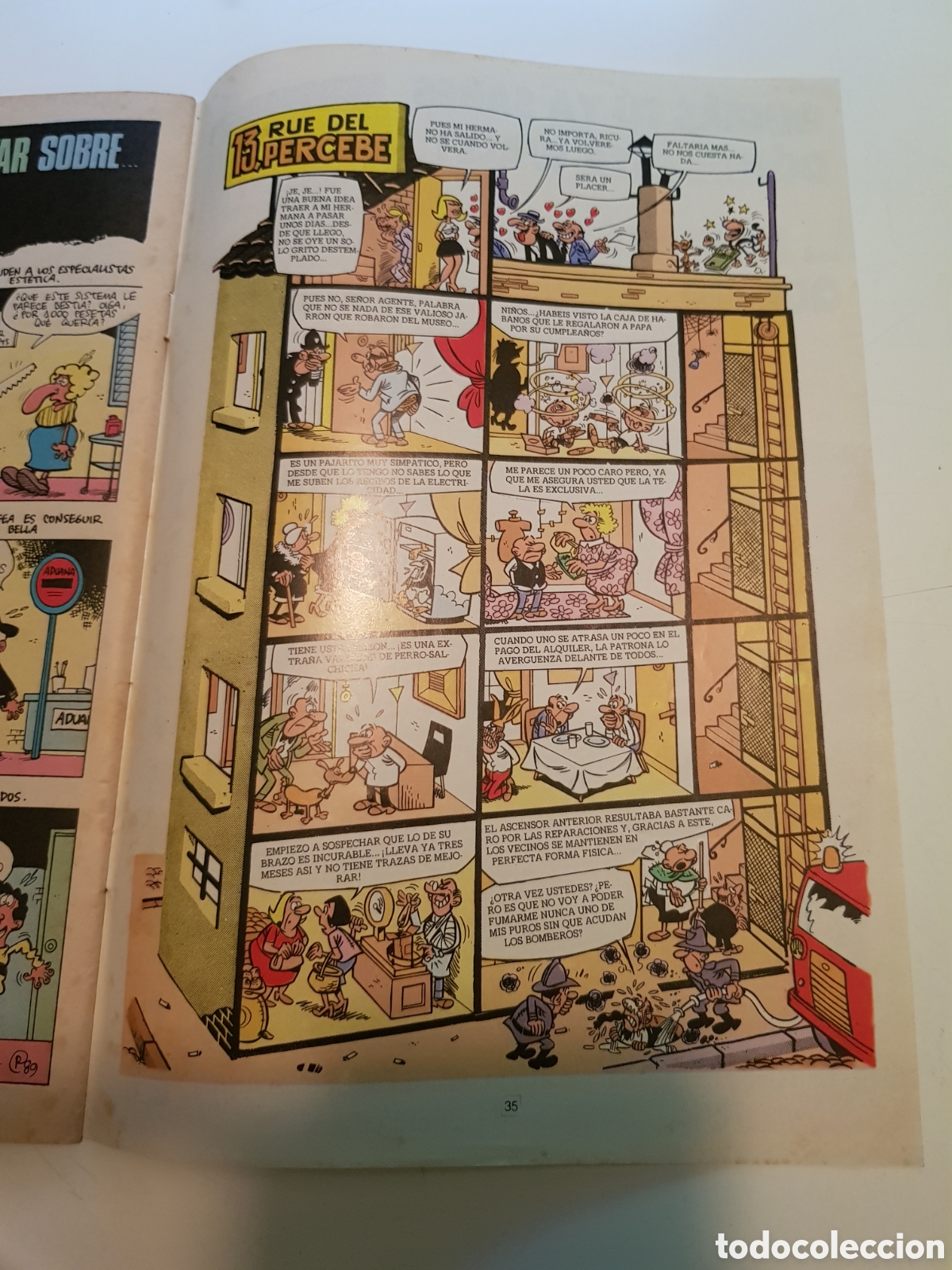 Tebeos: Mortadelo. N.134 Ediciones B.S.A. ( 1987 ). - Foto 7