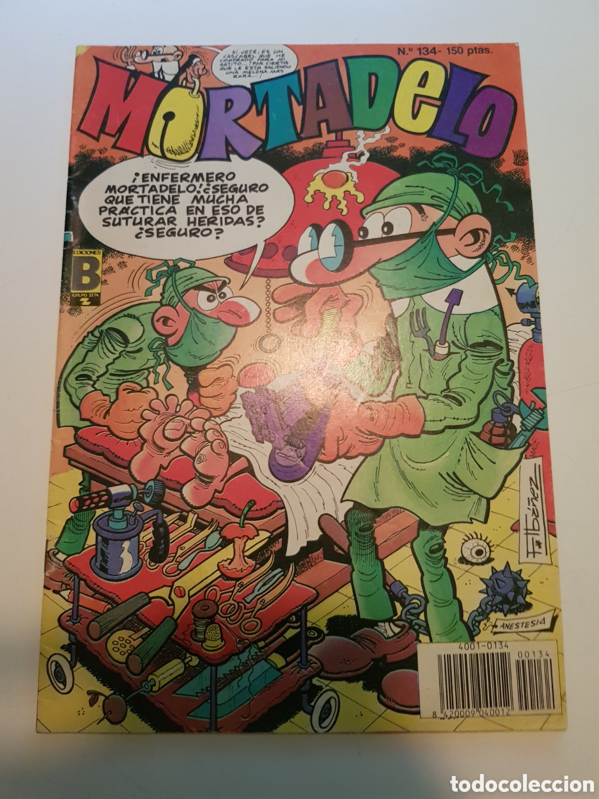 Tebeos: Mortadelo. N.134 Ediciones B.S.A. ( 1987 ). - Foto 1