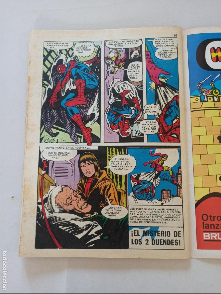 Tebeos: SPIDER-MAN N&ordm; 3 - BRUGUERA (IO) - Foto 3