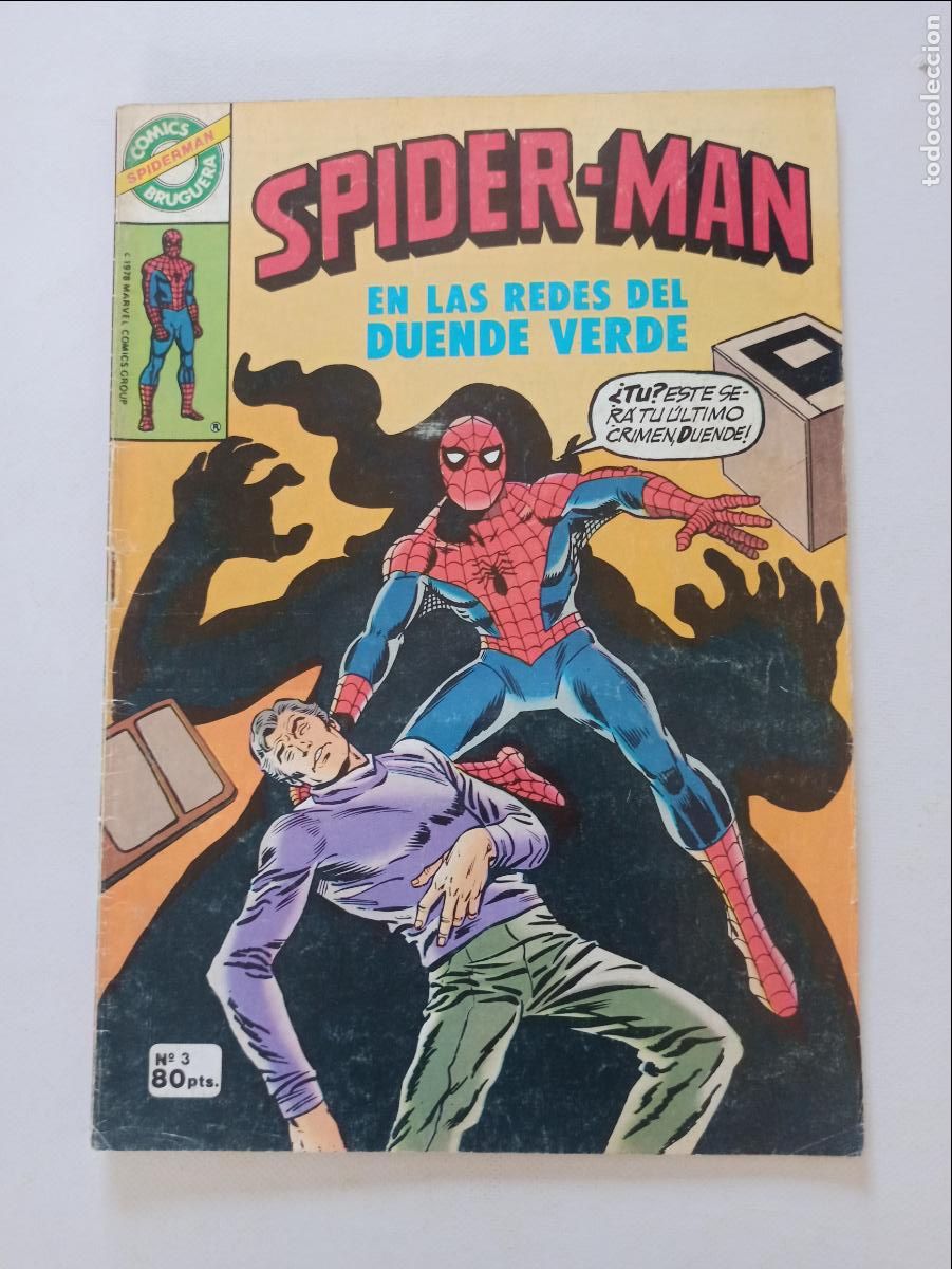Tebeos: SPIDER-MAN N&ordm; 3 - BRUGUERA (IO) - Foto 1