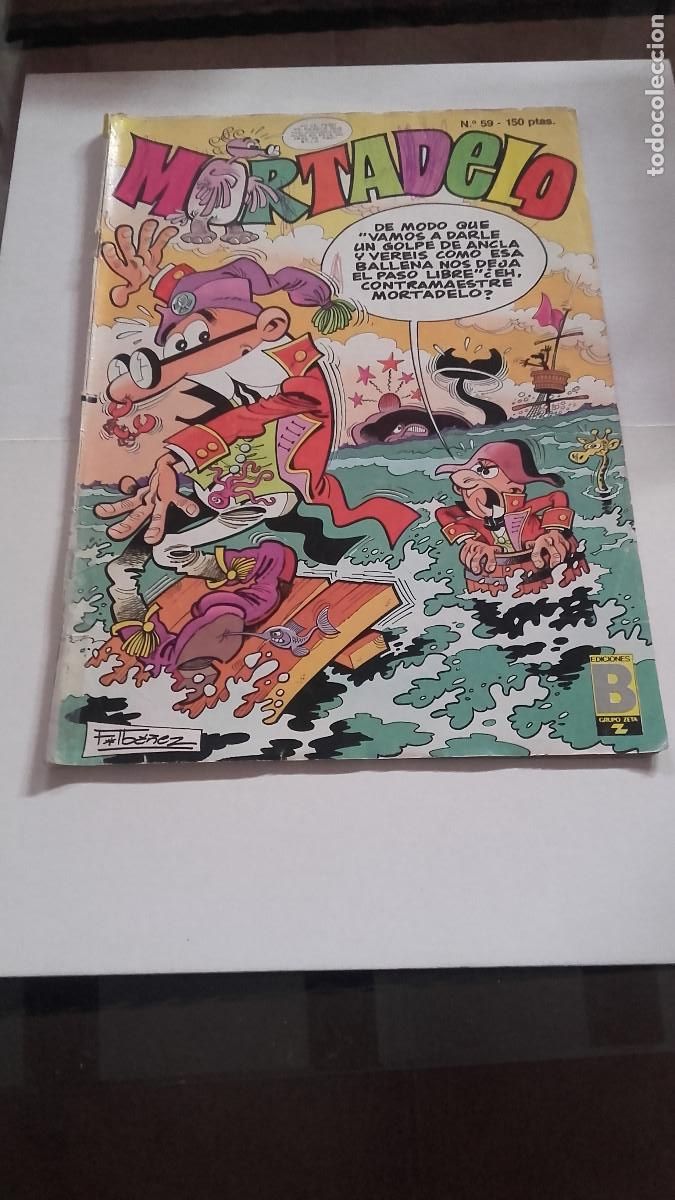 Tebeos: MORTADELO - N&ordm; 59 - 1988 - EDICIONES B - Foto 1