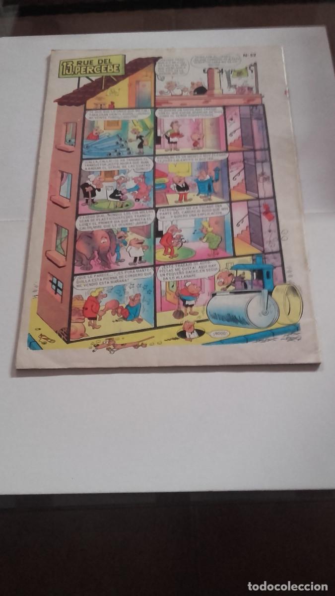 Tebeos: MORTADELO - N&ordm; 52 - 1988 - EDICIONES B - Foto 2