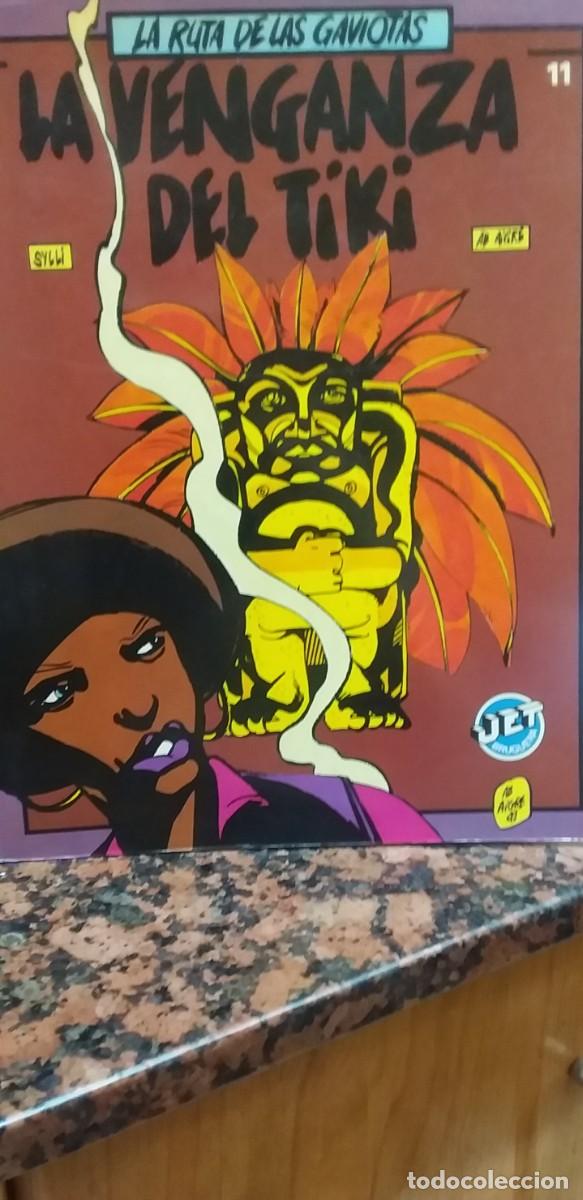 Tebeos: LA VENGANZA DEL TIKI - JET BRUGUERA N&ordm; 11 - 1984