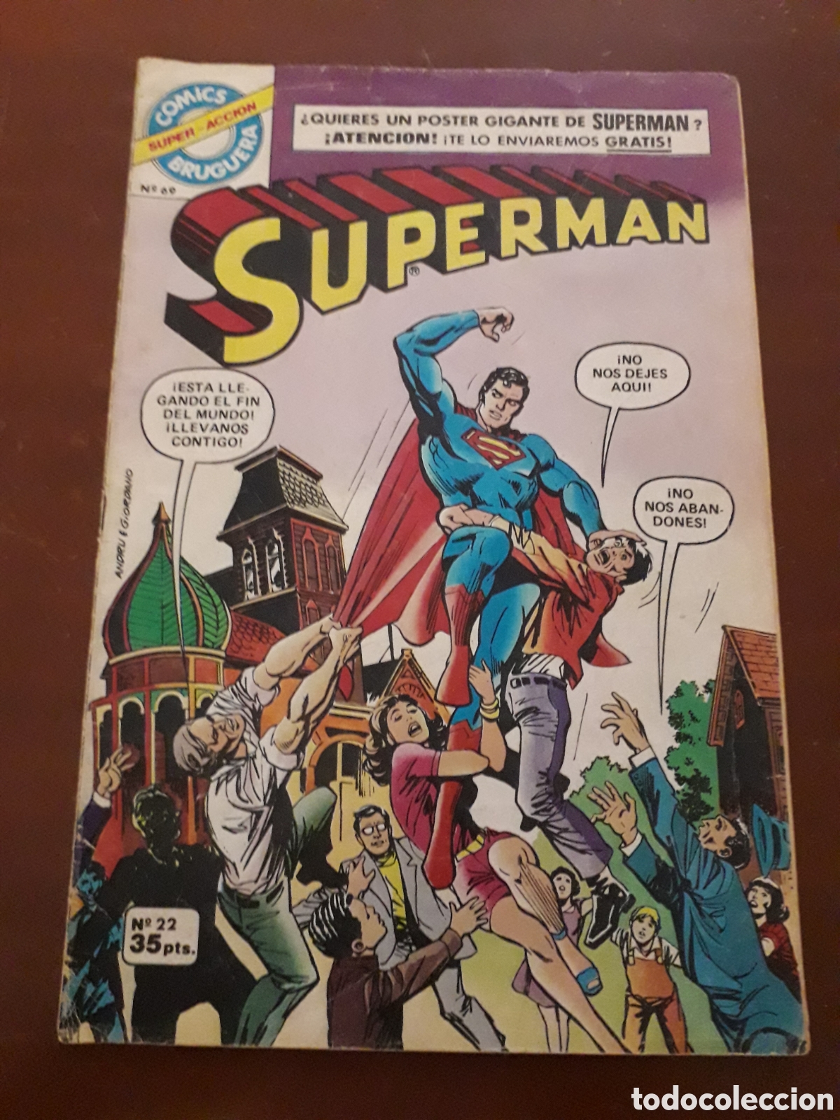 Tebeos: Superman n&uacute;mero 22. Ed Bruguera - Foto 1