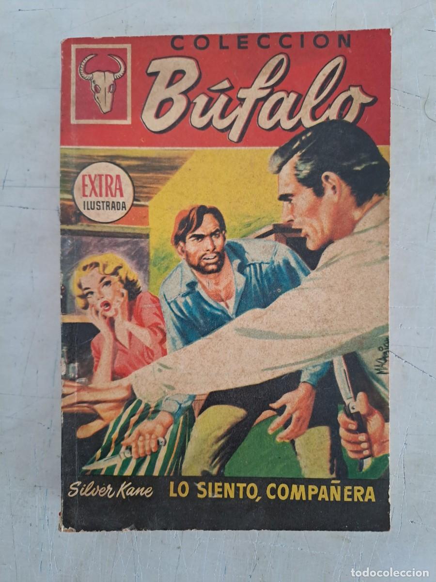 Tebeos: Colecci&oacute;n B&uacute;falo 43, lo siento compa&ntilde;era, Bruguera en buen estado