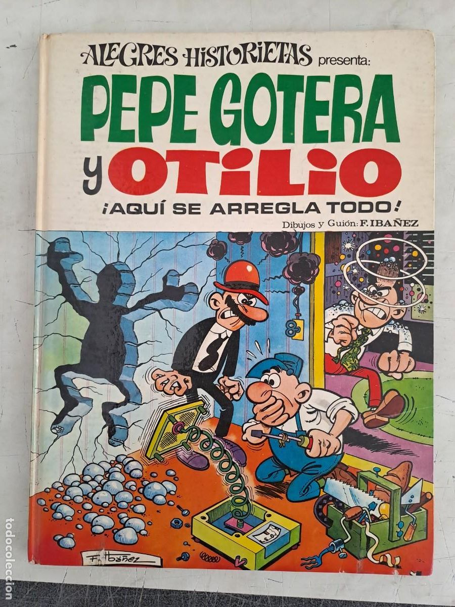 Tebeos: Alegres historietas 5, aqu&iacute; se arregla todo, primera edici&oacute;n, Bruguera en buen estado