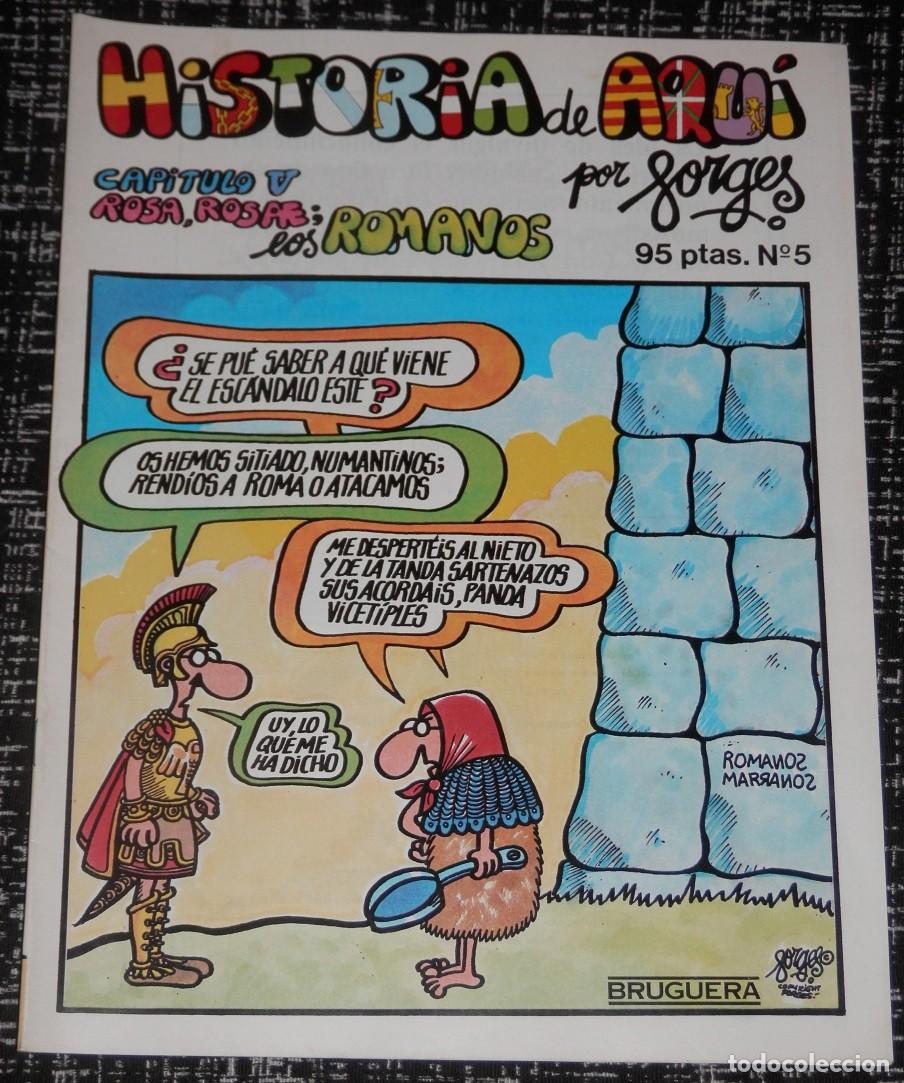 Tebeos: HIST&Oacute;RIA DE AQUI POR FORGES N&ordm; 5