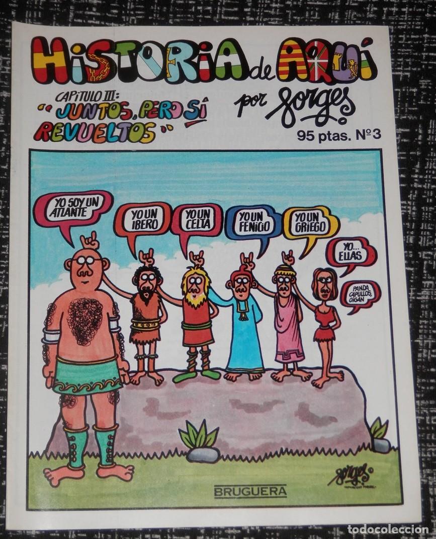 Tebeos: HIST&Oacute;RIA DE AQUI POR FORGES N&ordm; 3