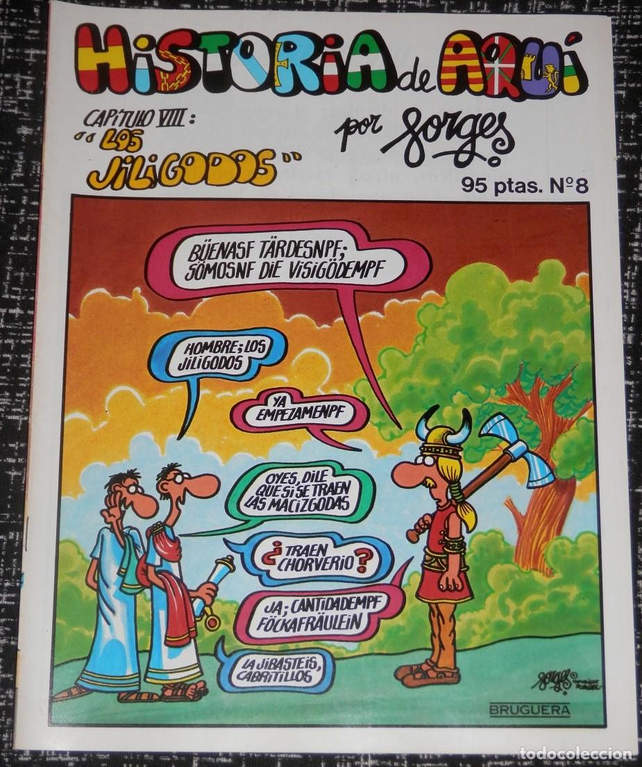 Tebeos: HIST&Oacute;RIA DE AQUI POR FORGES N&ordm; 8