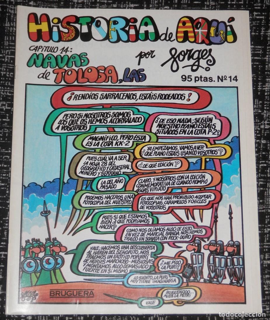 Tebeos: HIST&Oacute;RIA DE AQUI POR FORGES N&ordm; 14