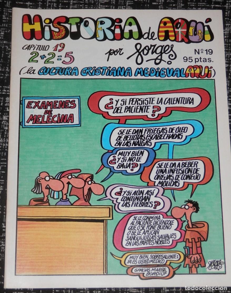 Tebeos: HIST&Oacute;RIA DE AQUI POR FORGES N&ordm; 19