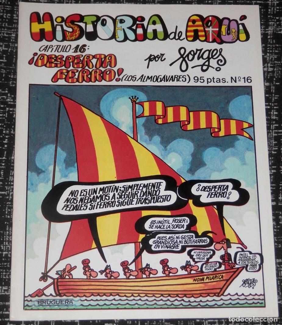 Tebeos: HIST&Oacute;RIA DE AQUI POR FORGES N&ordm; 16