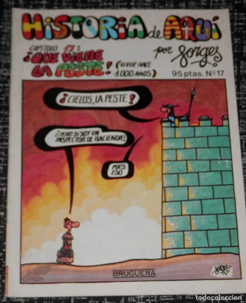 Tebeos: HIST&Oacute;RIA DE AQUI POR FORGES N&ordm; 17
