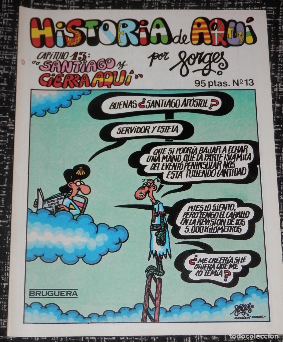 Tebeos: HIST&Oacute;RIA DE AQUI POR FORGES N&ordm; 13