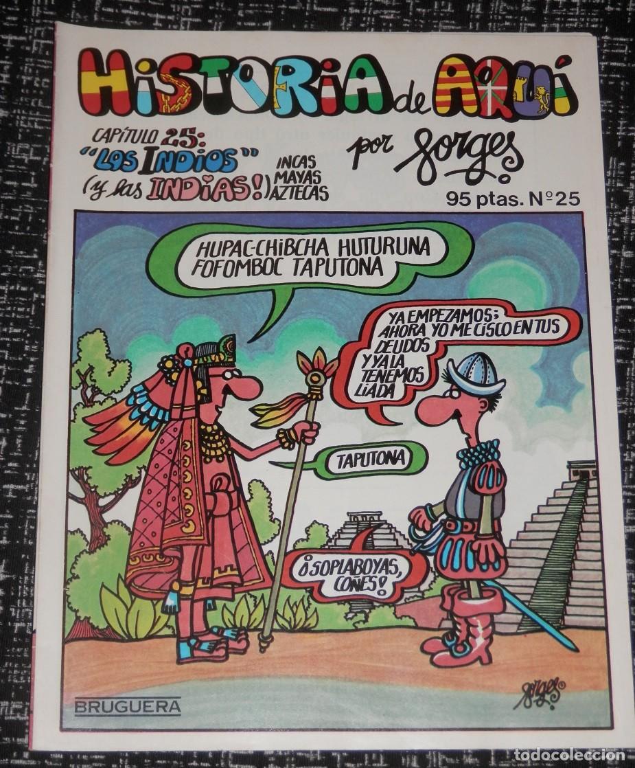 Tebeos: HIST&Oacute;RIA DE AQUI POR FORGES N&ordm; 25