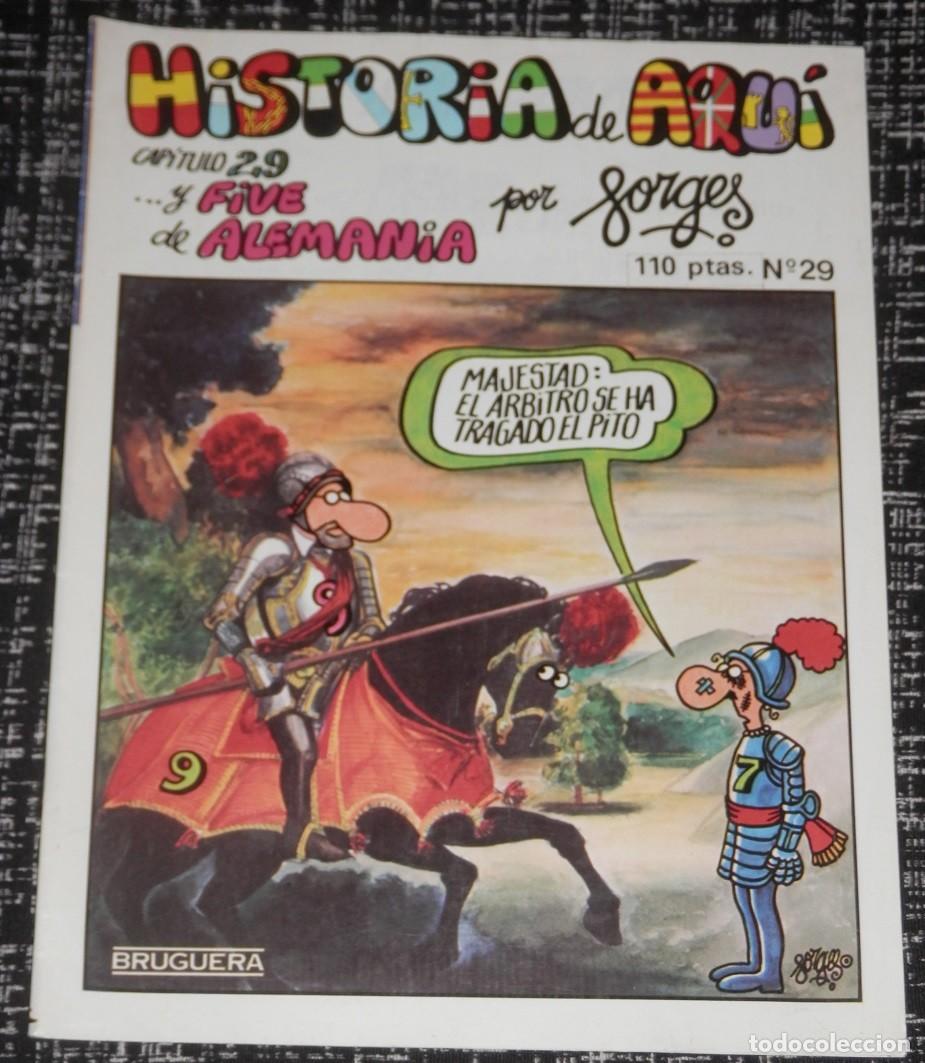 Tebeos: HIST&Oacute;RIA DE AQUI POR FORGES N&ordm; 20