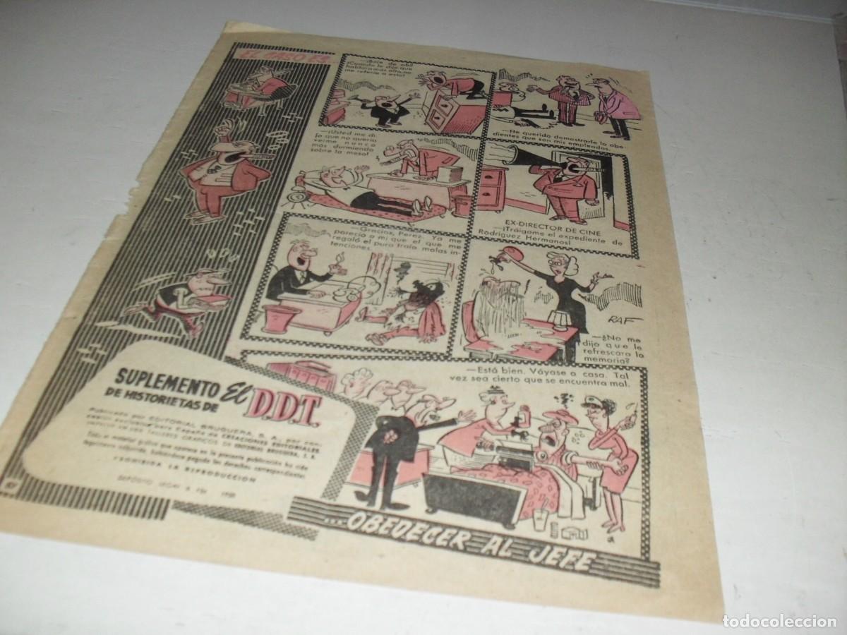 Tebeos: LAMINA ,,,OBEDECER AL JEFE,DE RAF+DON PELMAZO,DE RAF.BRUGUERA,A&Ntilde;OS 60