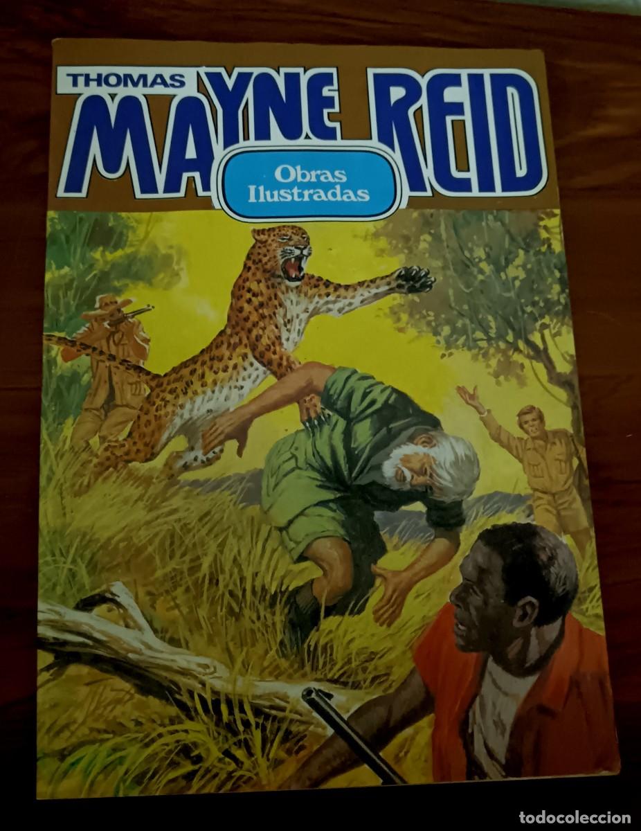 Livros de Banda Desenhada: THOMS MAYNE REID OBRAS ILUSTRADAS N&ordm; 8 EDITORIAL BRUGUERA A&Ntilde;O 1983