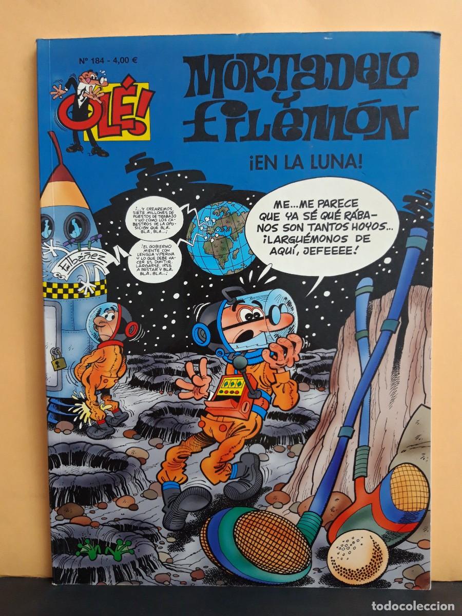 Tebeos: MORTADELO Y FILEM&Oacute;N. OL&Eacute; N&ordm; 184. &iexcl;EN LA LUNA!. EDICIONES B - Foto 1