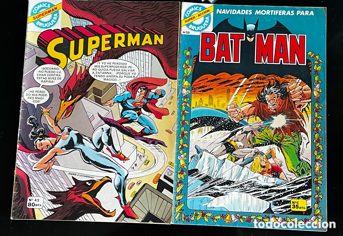 Tebeos: 7 N&Uacute;MEROS SUPERMAN Y UNO BATMAN DE BRUGUERA - Foto 3