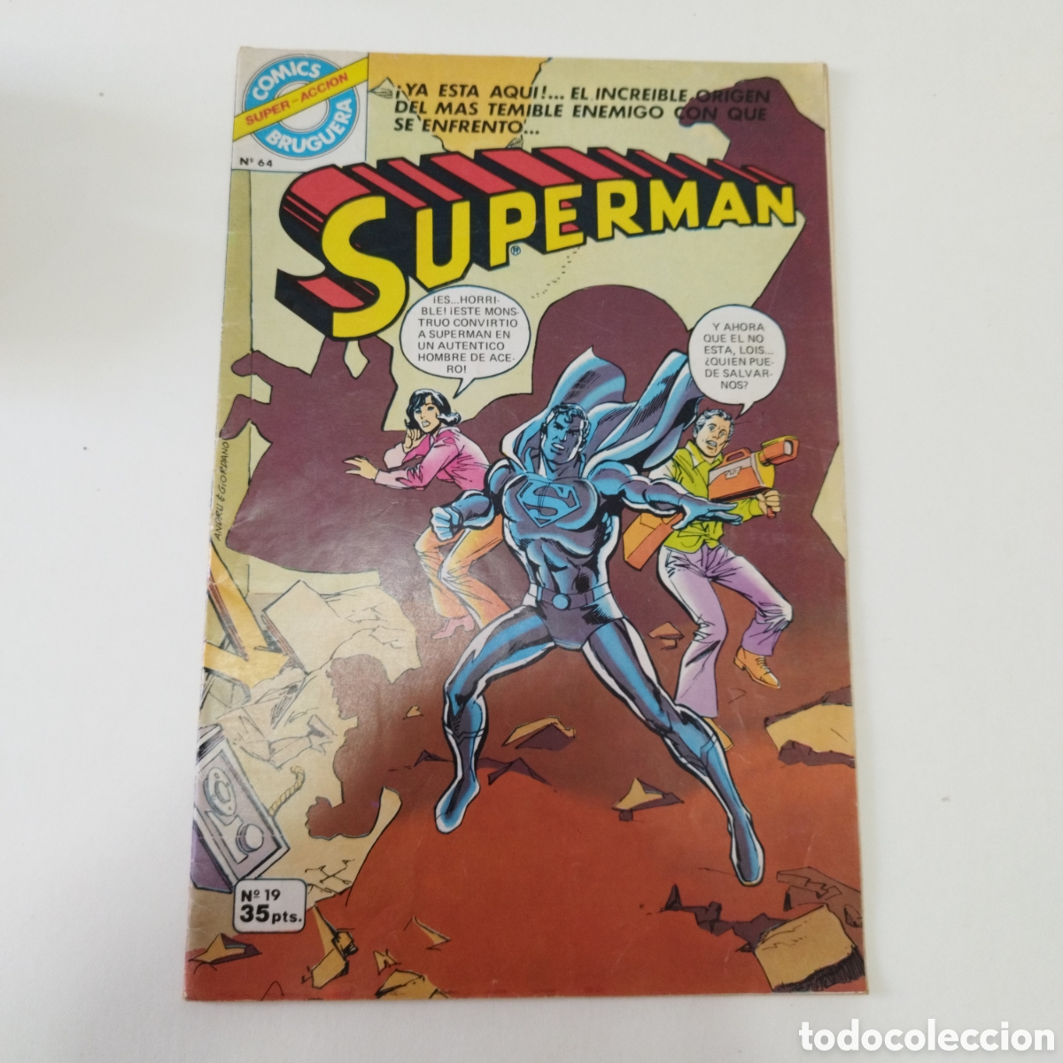 Comics: SUPERMAN # 19 / ED. BRUGUERA / SUPER ACCION # 64