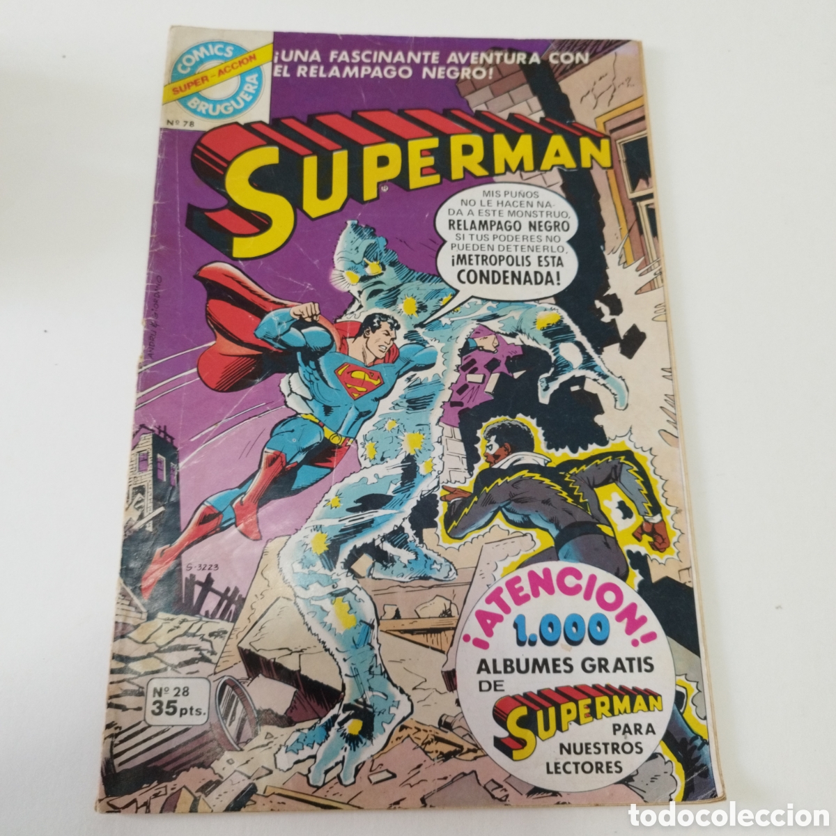 Livros de Banda Desenhada: SUPERMAN # 28 / ED. BRUGUERA / SUPER ACCION # 78