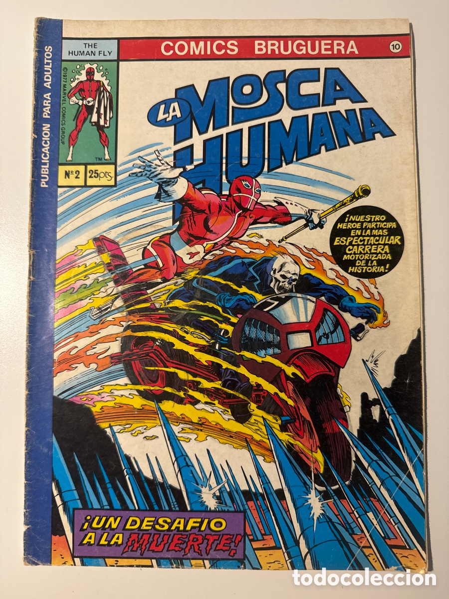 Tebeos: LA MOSCA HUMANA #10 - BRUGUERA