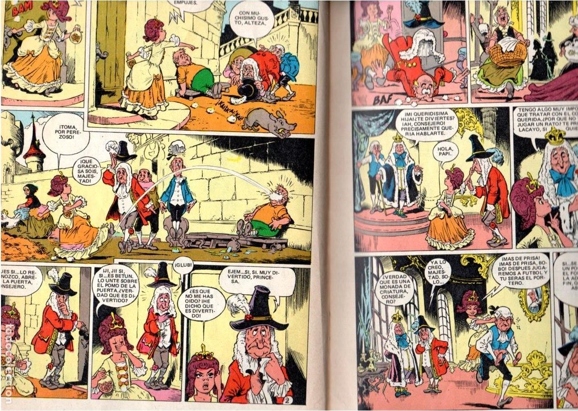 Tebeos: BERMUDILLO EL GENIO DEL HATILLO *** LA PRINCESA REBELDE - Foto 2