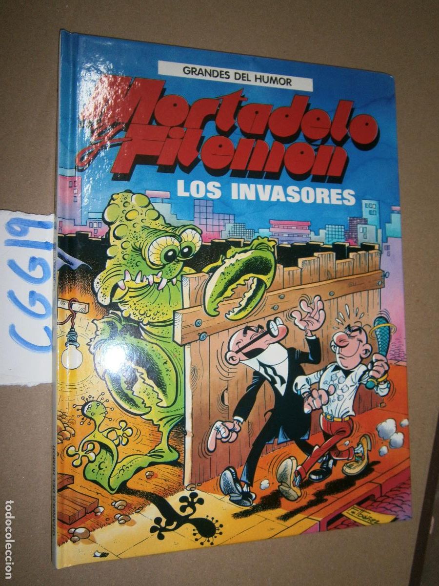 Tebeos: COMIC - MORTADELO Y FILEMON - LOS INVASORES - Foto 1
