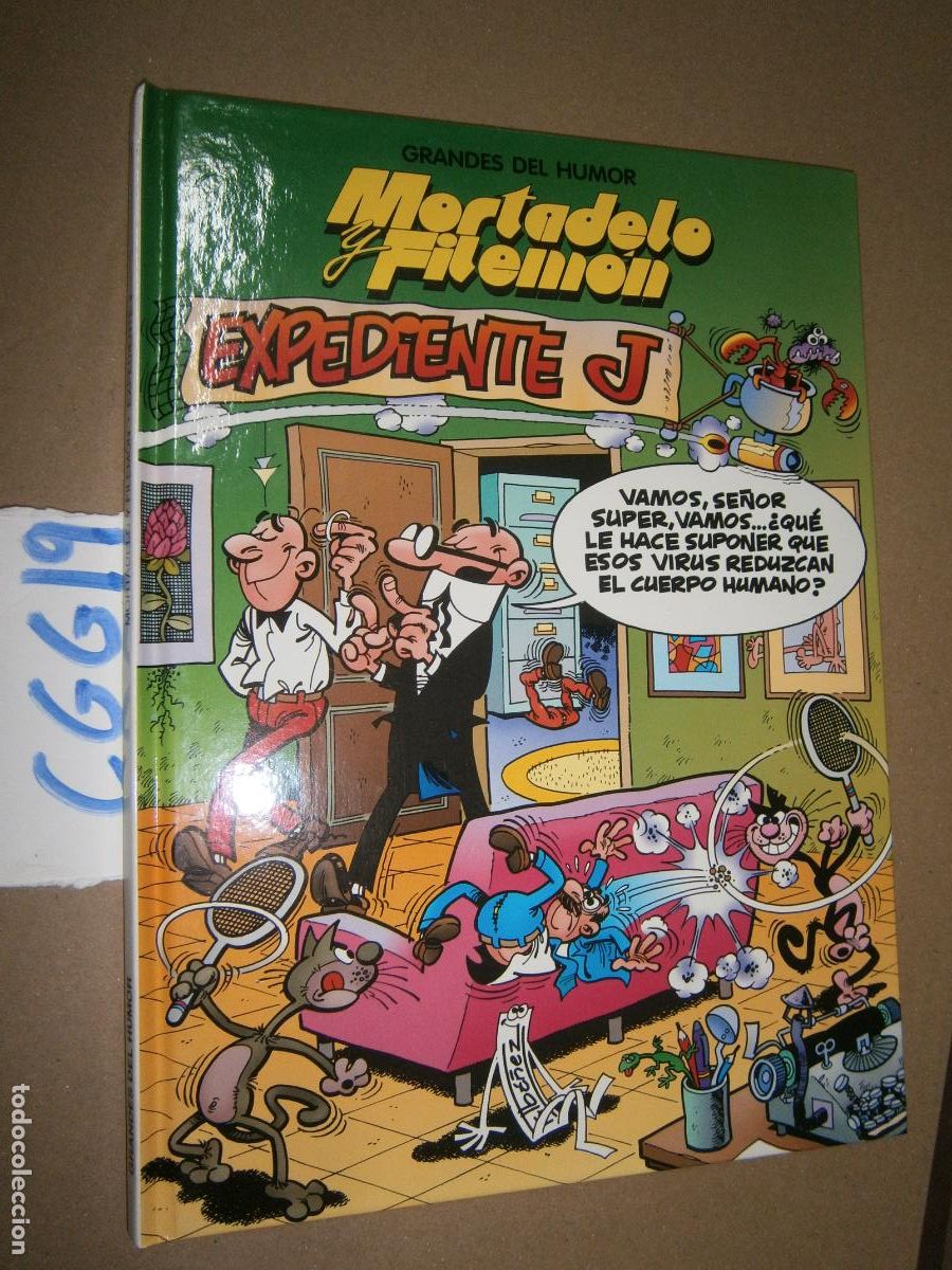 Tebeos: COMIC - MORTADELO Y FILEMON - EXPEDIENTE J - Foto 1
