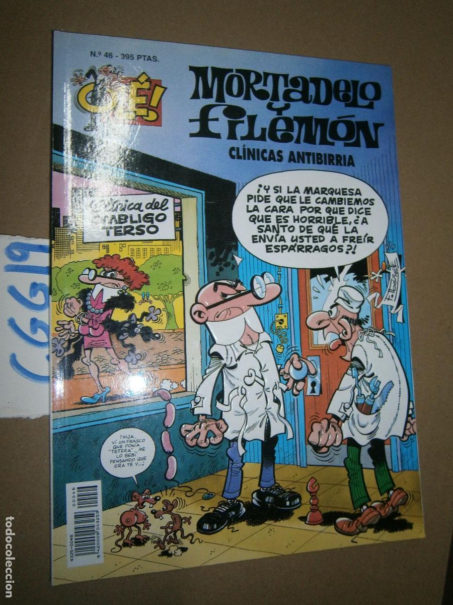 Tebeos: COMIC - MORTADELO Y FILEMON - CLINICAS ANTIBIRRIA - Foto 1