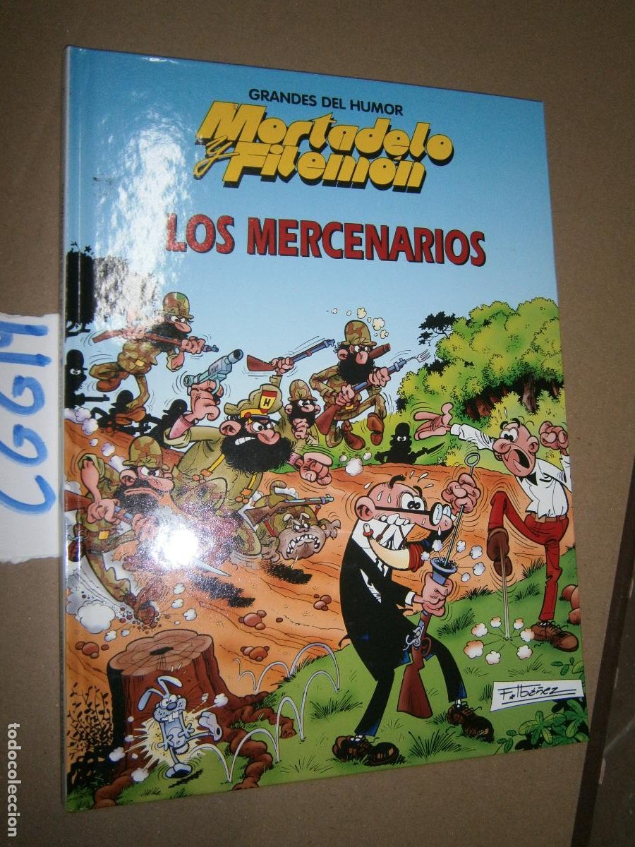 Tebeos: COMIC - MORTADELO Y FILEMON - LOS MERCENARIOS - Foto 1