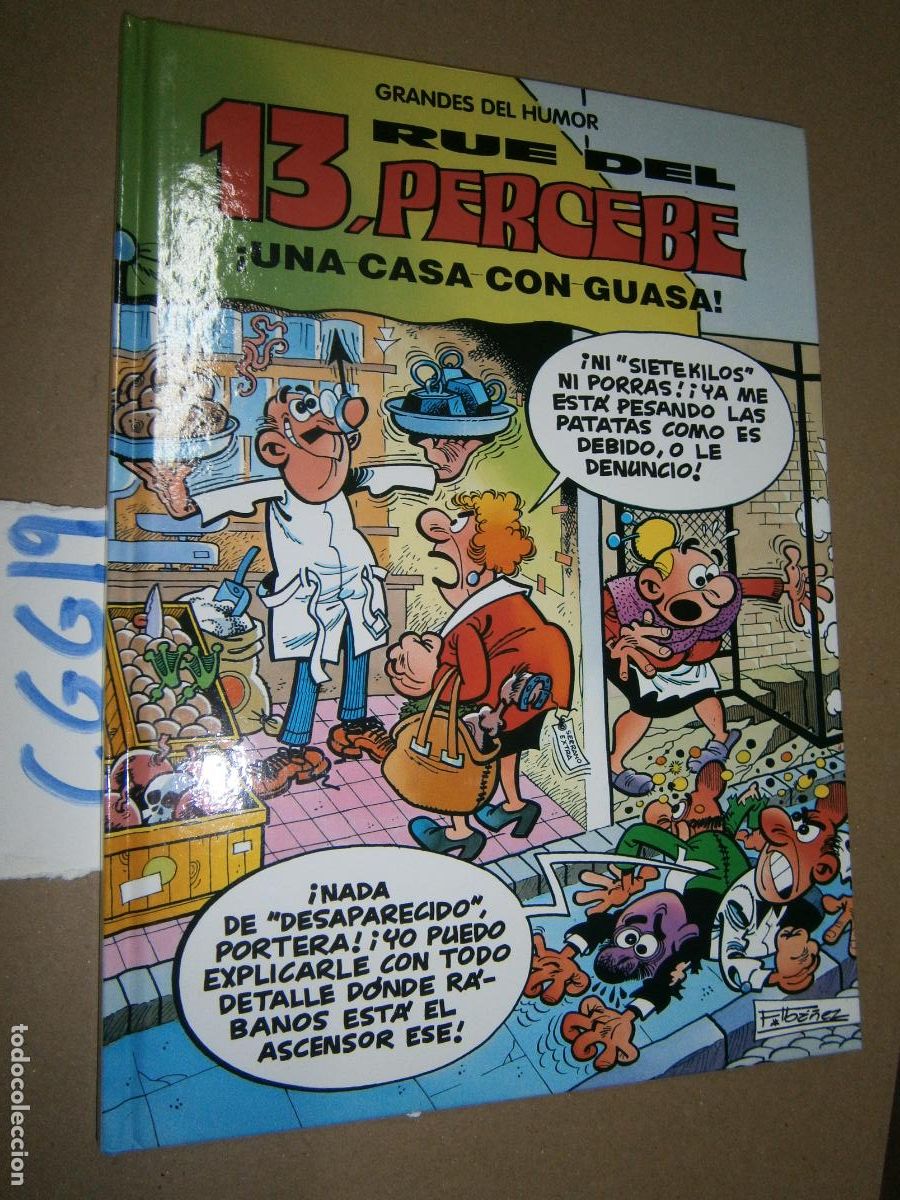 Tebeos: COMIC - MORTADELO Y FILEMON - RUE DEL 13 PERCEBE - Foto 1