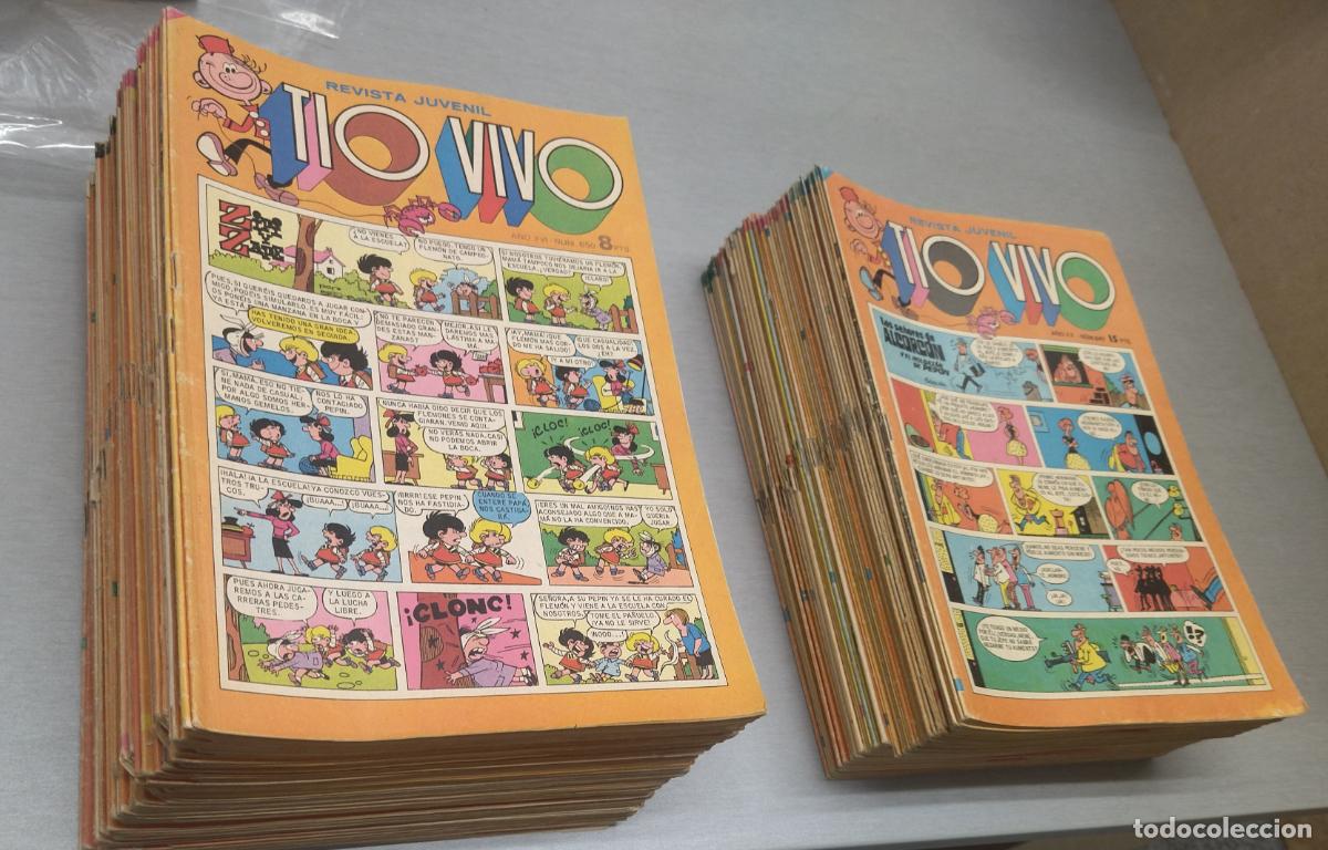 Comics: T&Iacute;O VIVO / LOTE DE 81 N&Uacute;MEROS / BRUGUERA