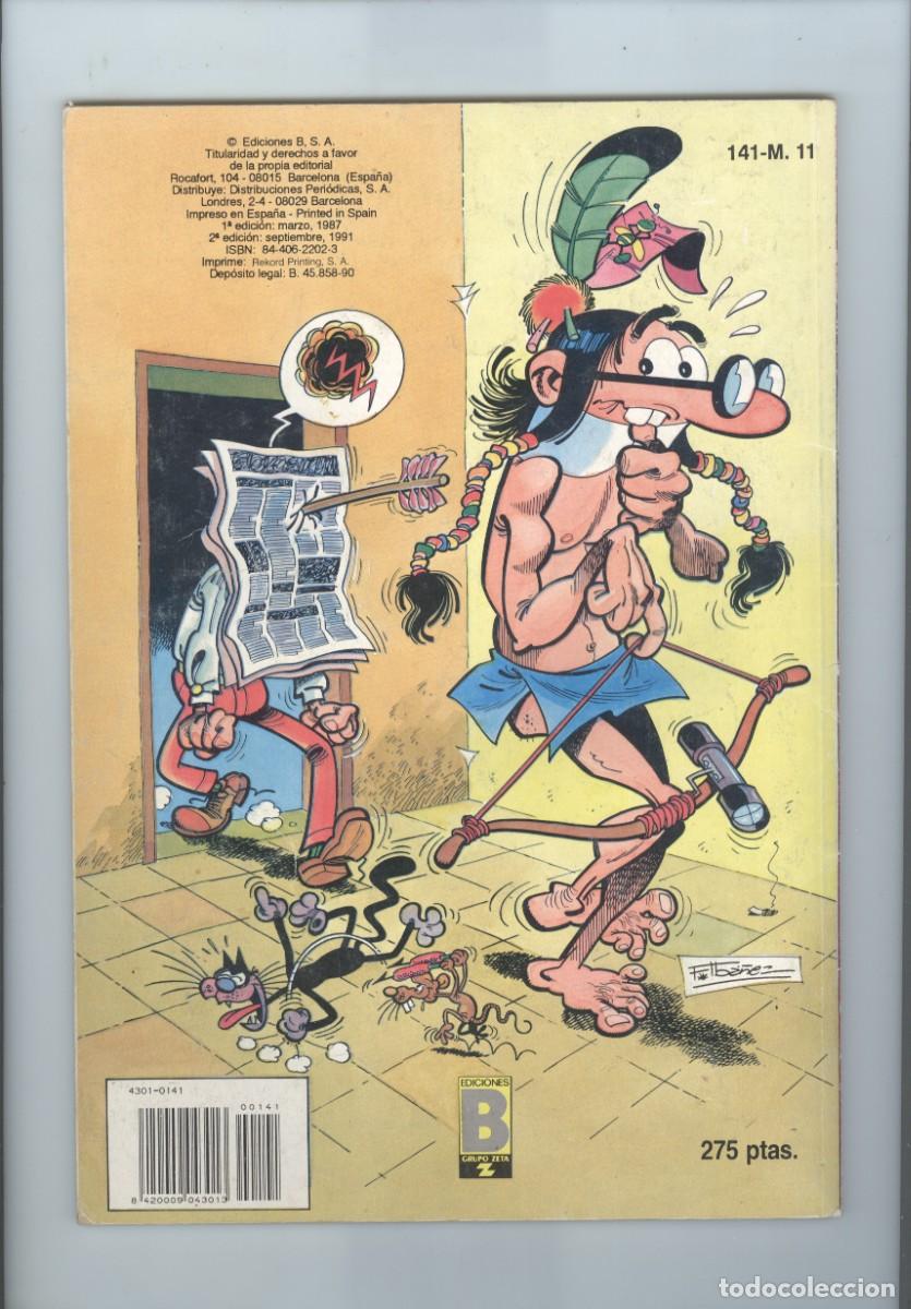 Tebeos: Ediciones B. Ole. Mortadelo y Filem&oacute;n. 141-M. 11 - Foto 2