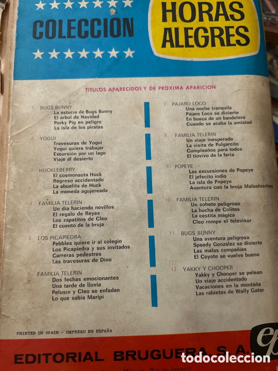 Tebeos: POPEYE HORAS ALEGRES 1966 - Foto 2