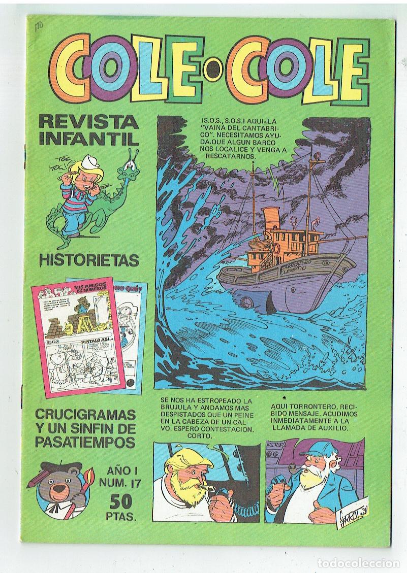 BDs: COLE - COLE. N&ordm; 17. REVISTA INFANTIL. BRUGUERA, 1983.(P/B20)