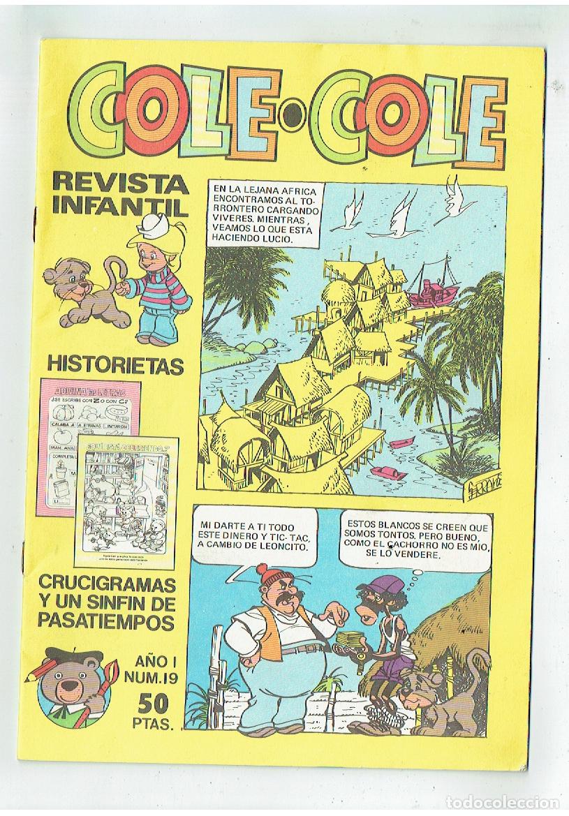 BDs: COLE - COLE. N&ordm; 19. REVISTA INFANTIL. BRUGUERA, 1983.(P/B20)