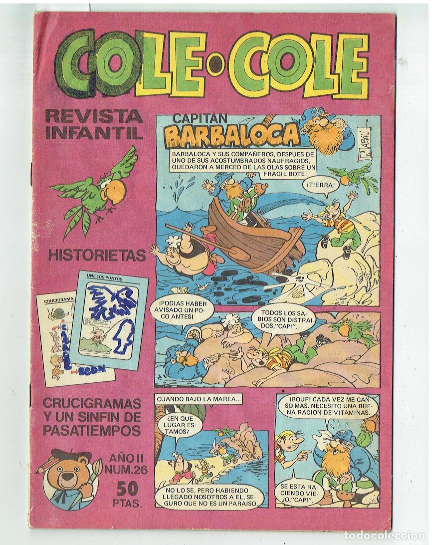 BDs: COLE - COLE. N&ordm; 26. REVISTA INFANTIL. BRUGUERA, 1983.(P/B20)