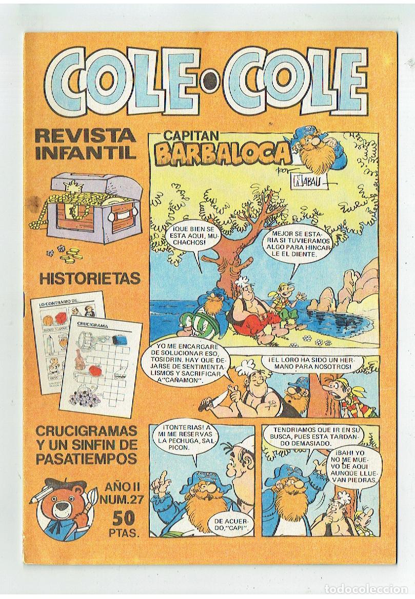 BDs: COLE - COLE. N&ordm; 27. REVISTA INFANTIL. BRUGUERA, 1983.(P/B20)