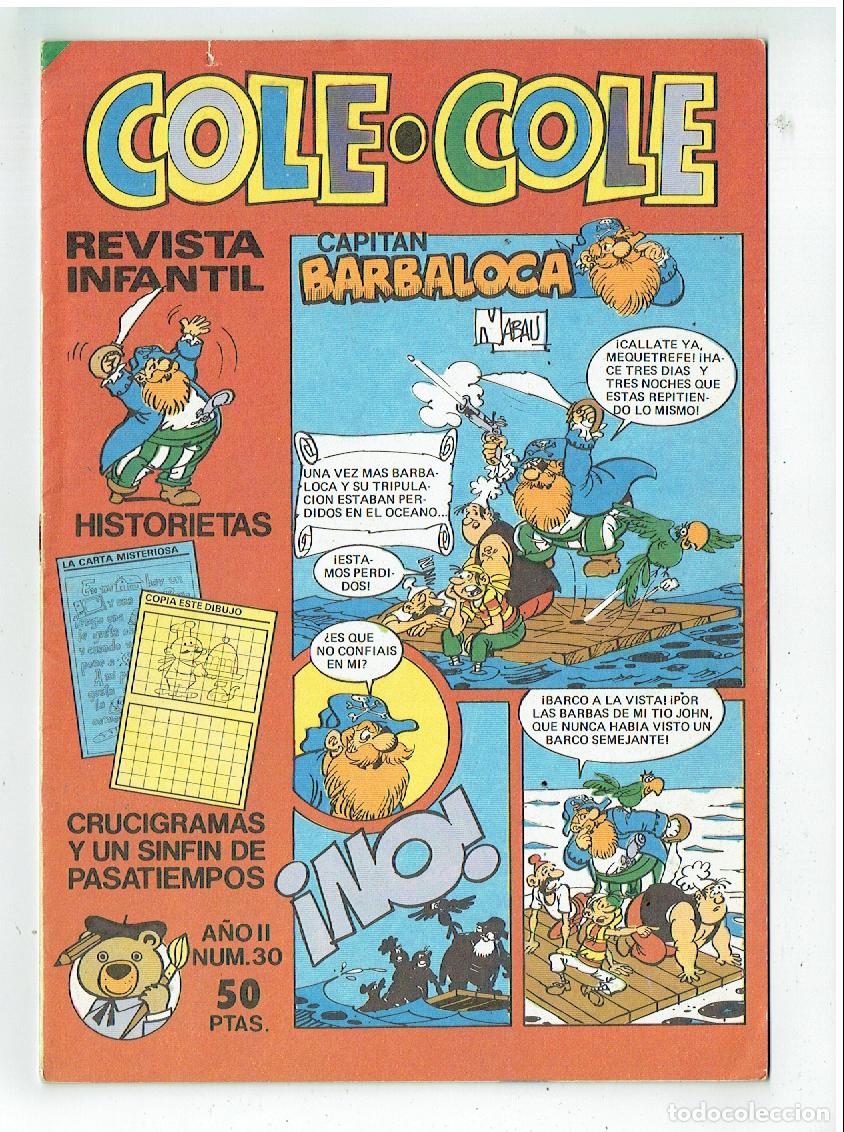 BDs: COLE - COLE. N&ordm; 30. REVISTA INFANTIL. BRUGUERA, 1983.(P/B20)