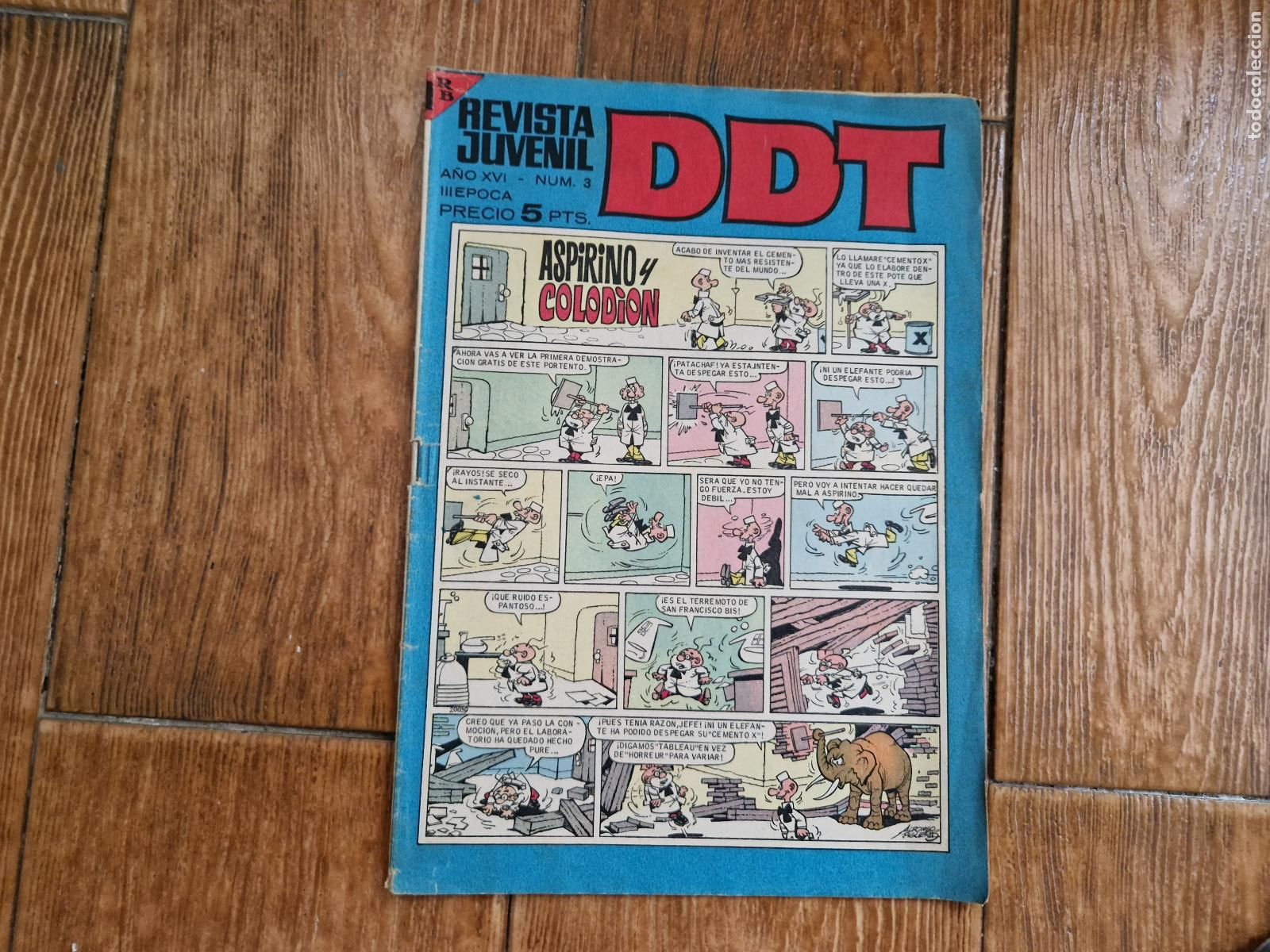 Tebeos: DDT N&ordm; 3 EDITORIAL BRUGUERA - Foto 1