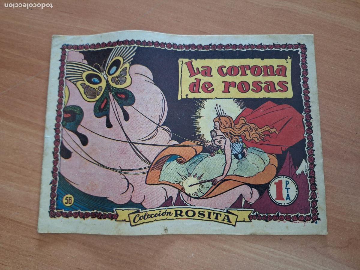 Tebeos: LA CORONA DE ROSAS. COLECCION ROSITA N&ordm; 56 (ED. BRUGUERA) (COIB239)