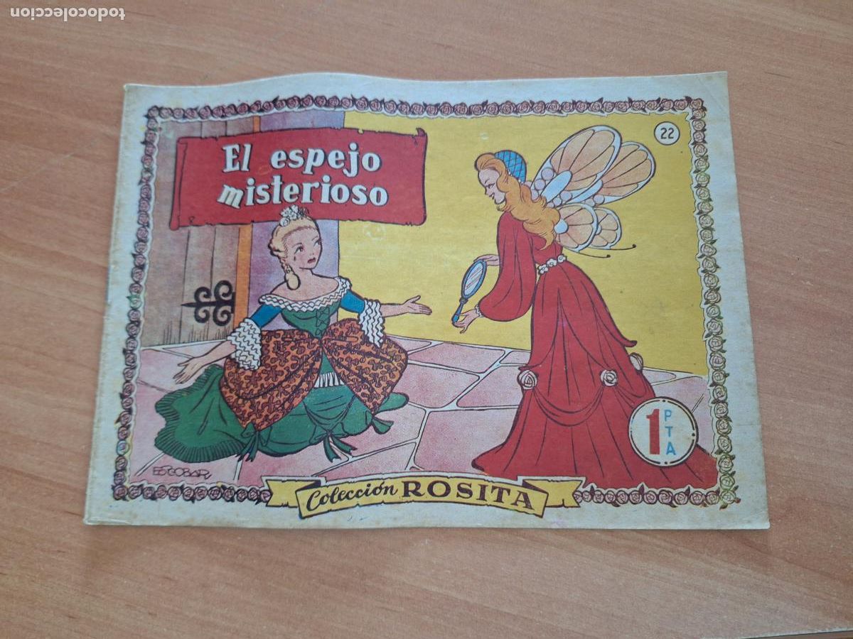 Tebeos: EL ESPEJO MISTERIOSO. COLECCION ROSITA N&ordm; 22 (ED. BRUGUERA) (COIB239)