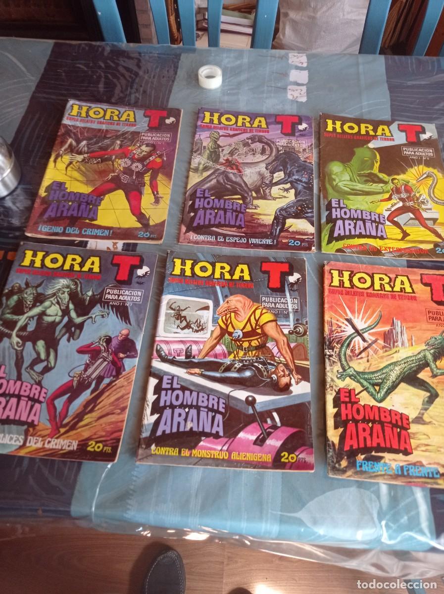 Livros de Banda Desenhada: Lote de 6 antiguos comics, Hora T en buen estado