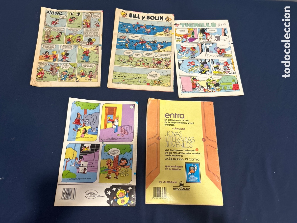 Tebeos: LOTE DE 5 COMICS ZIPI Y ZAPE - Foto 2